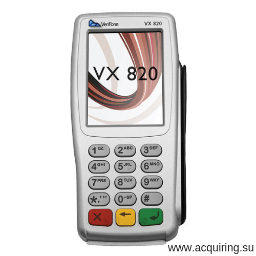 Банковский платежный терминал - пин пад Verifone VX820 под проект Прими Карту в Йошкар-Оле