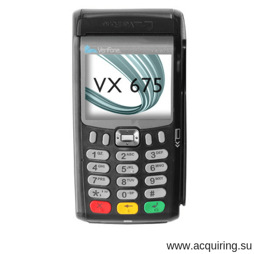 POS-терминал Verifone VX675 (GPRS - SIM карта), комплект Прими Карту в Йошкар-Оле